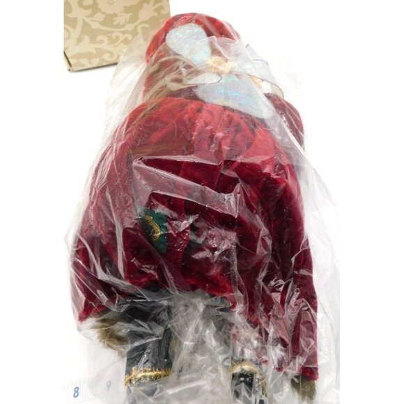 LE Mark Roberts Violinist Fairy Large Black Santa Claus with COA Box 2002 #138 - Picture 8 of 8